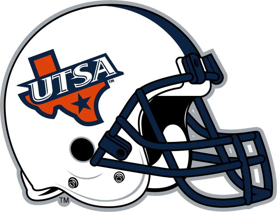 Texas-SA Roadrunners 2019 Helmet diy iron on heat transfer